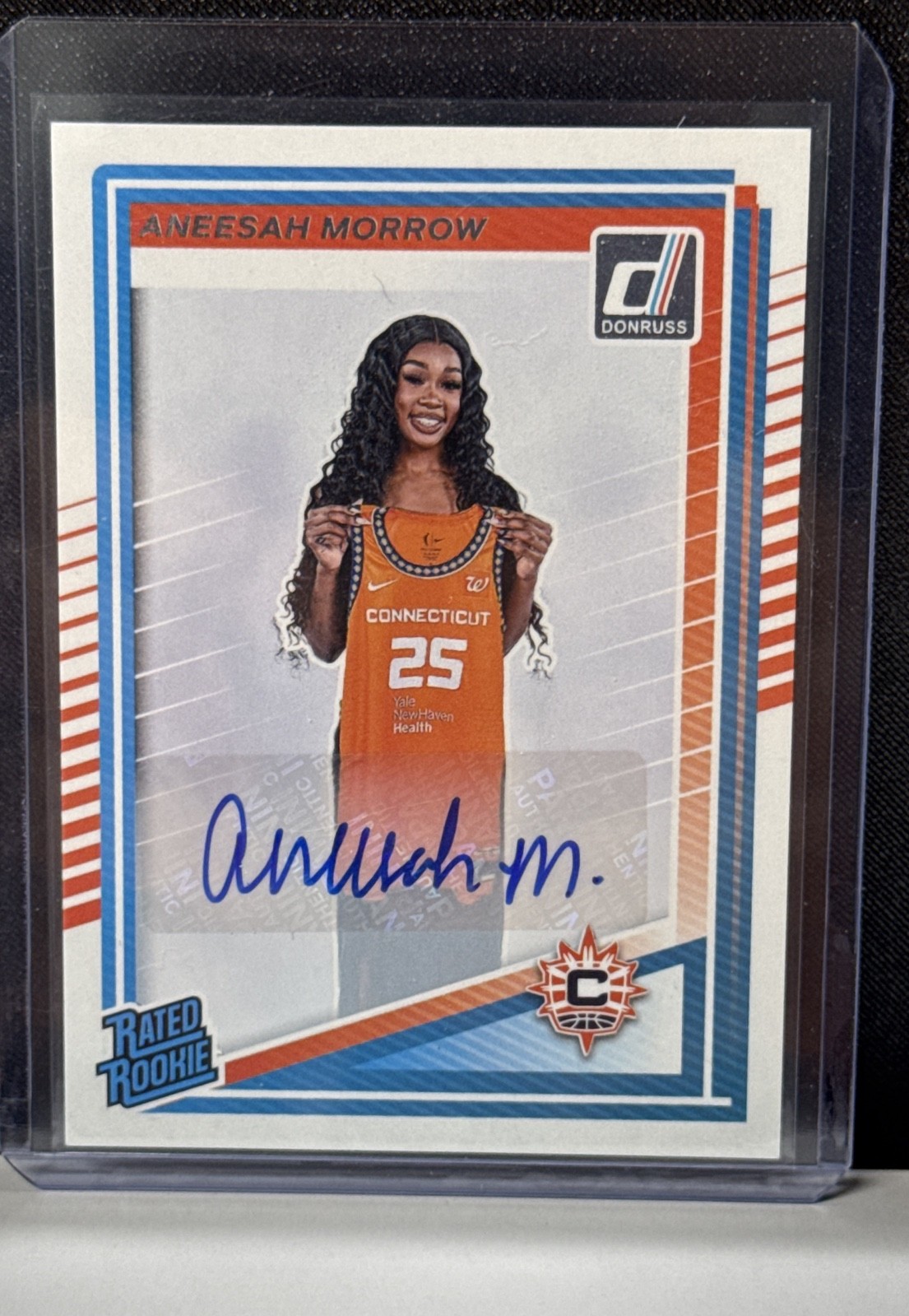 2025 Panini Donruss WNBA - Rated Rookie Aneesah Morrow Auto #99 Signatures 
