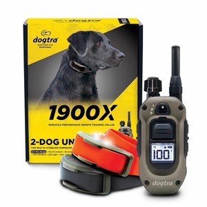 🐶🐶🐶Dogtra 1900X 2-Dog Remote Training Collar 3/4 Mile Range Boost & Vibration