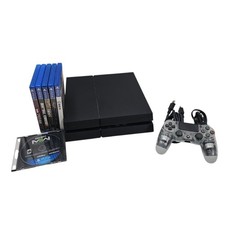 Sony PlayStation 4 PS4 CUH-1215A 500GB Console Bundle Controller +6 Games Tested