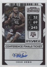 2020-21 Contenders Draft Picks Conference Finals Ticket /75 Josh Nebo Auto 0ie5