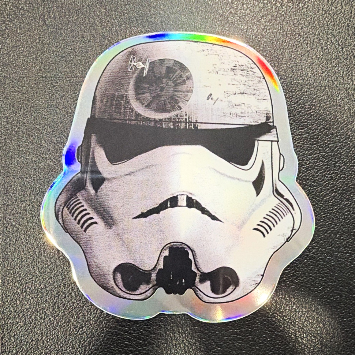 Topps Chrome Star Wars SC-3 Stormtrooper Sticker A Stormtrooper Command Card