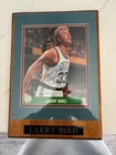 Larry Bird autographed photo on beautiful plaque