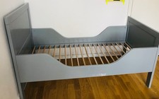 Bopita Mix&Match, Kinderbett, Babybett, 140x70, grau