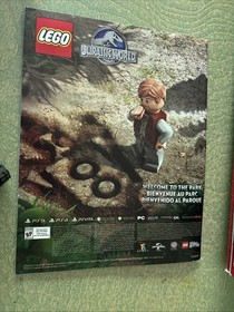 LEGO Jurassic World T. Rex Tracker 75918 Building Kit, USED OPEN BOX!
