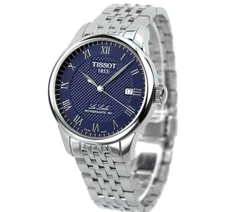 Unused TISSOT Le Locle T006.407.11.043.00 Blue Powermatic 80 Men Watch in Box