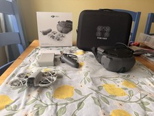 DJI Neo Motion Flymore Combo FPV Drone with Goggles - Hardly Used and Boxed