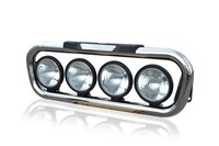 Grill Bar + Spot FüR DAF CF Pre 2014 Chrom Edelstahl Frontscheinwerfer Set