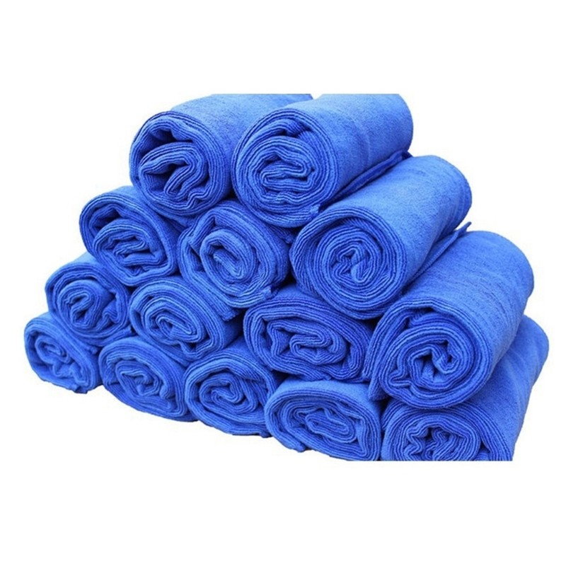 Microfiber Cleaning Cloth Wash Towel Drying Rag Car Polishing Detailing ...