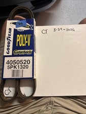 4050520 Goodyear Gatorback Serpentine Belt Made In USA 5pk1320 Nos OEM Sold Sep