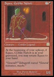 Squee, Goblin Nabob Mercadian Masques #214/350