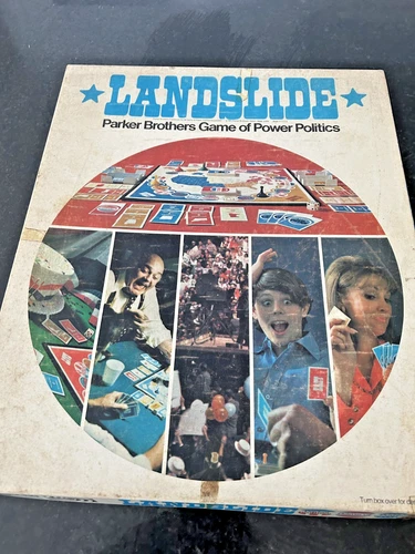 Vintage Landslide Game of Power Politics COMPLETE Parker Brothers
