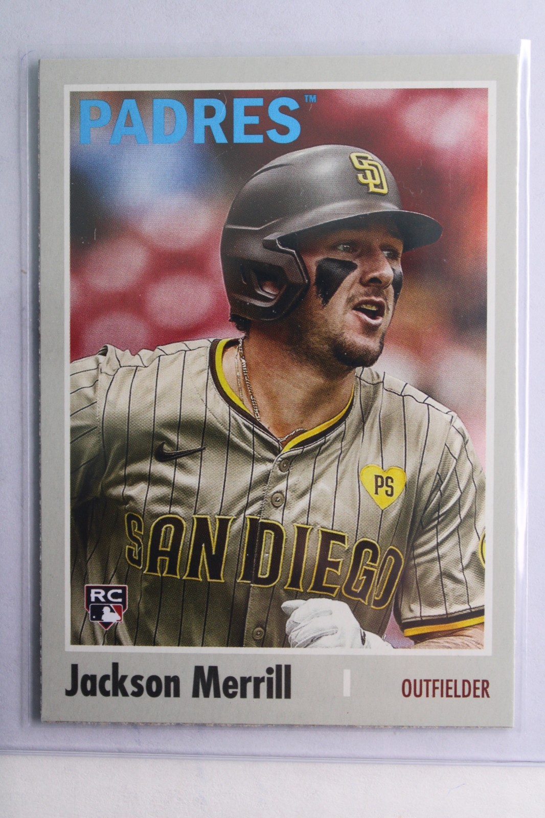 2024 Topps Archives - 1970 Topps Jackson Merrill #156 Black Foilboard (RC)