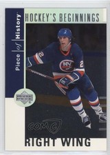 2002-03 Upper Deck Piece Of History Hockey's Beginnings Mike Bossy #HB7 HOF 2a8