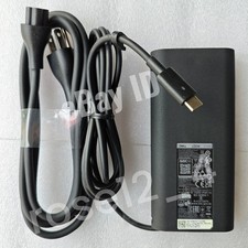 Genuine Dell 130W USB C Charger TYPE-C Power Adapter For XPS 13 15 9500 5530 QR