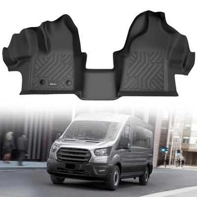 #ad KARPAL Floor Mats for 2015 2021 Ford Transit 150 250 350 350HD w Carpet Flooring $163.87