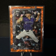 2025ToppsUpdateSeries - Ryan Rolison #US124 Orange HoloFoil Diamanté 16 /25(RC)