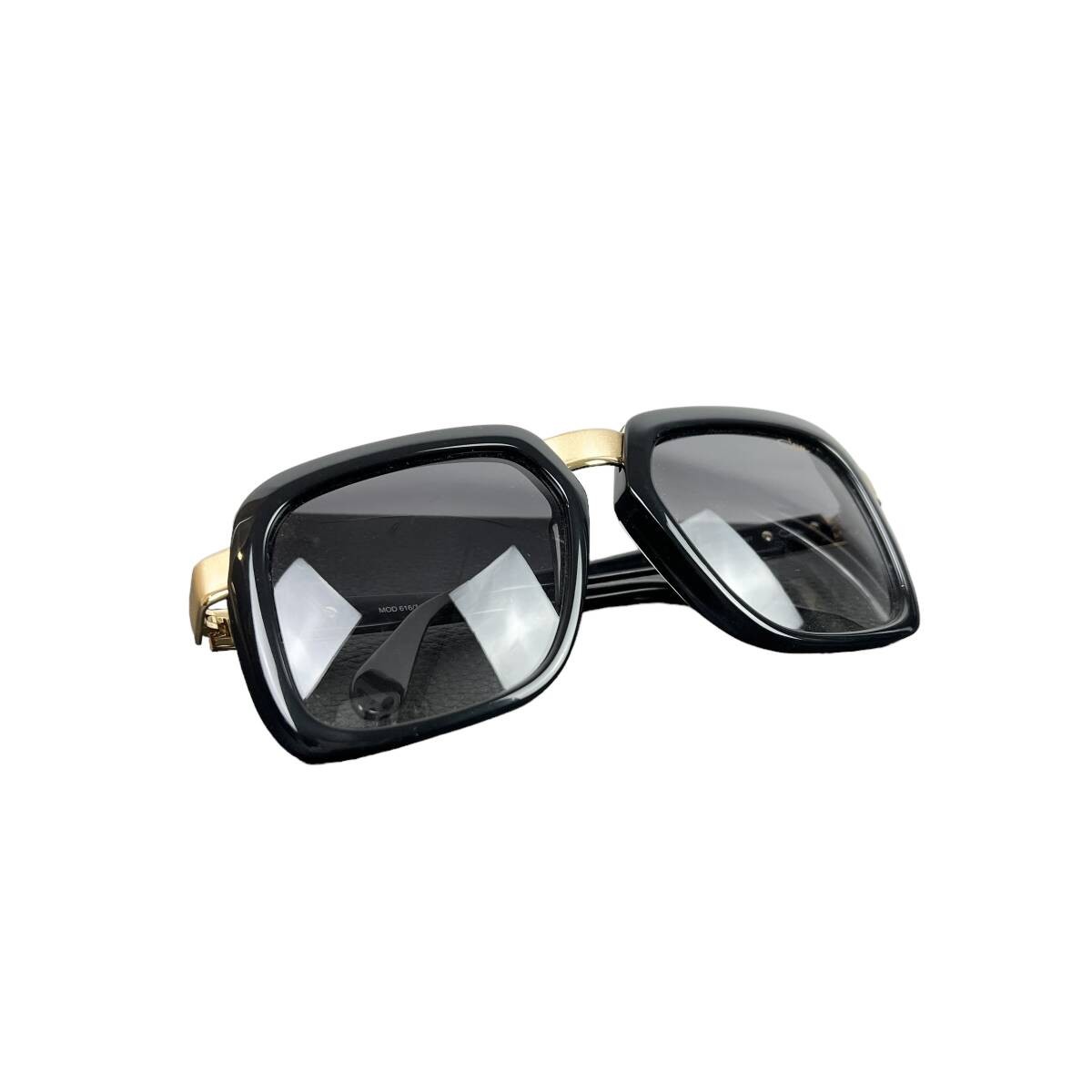 Cazal MOD 616/7 COL1 Rectangular Glasses Black Lu… - image 2