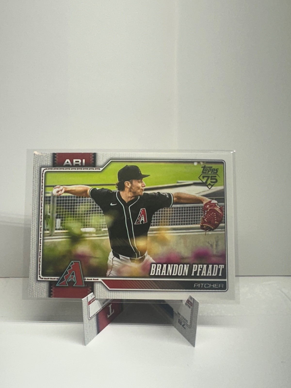 2026 Topps Series 1 Brandon Pfaadt Golden Mirror Image Variation SSP #45 RARE