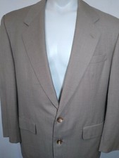 Neiman Marcus Sports Coat Jacket Blazer size 42 tan brown 