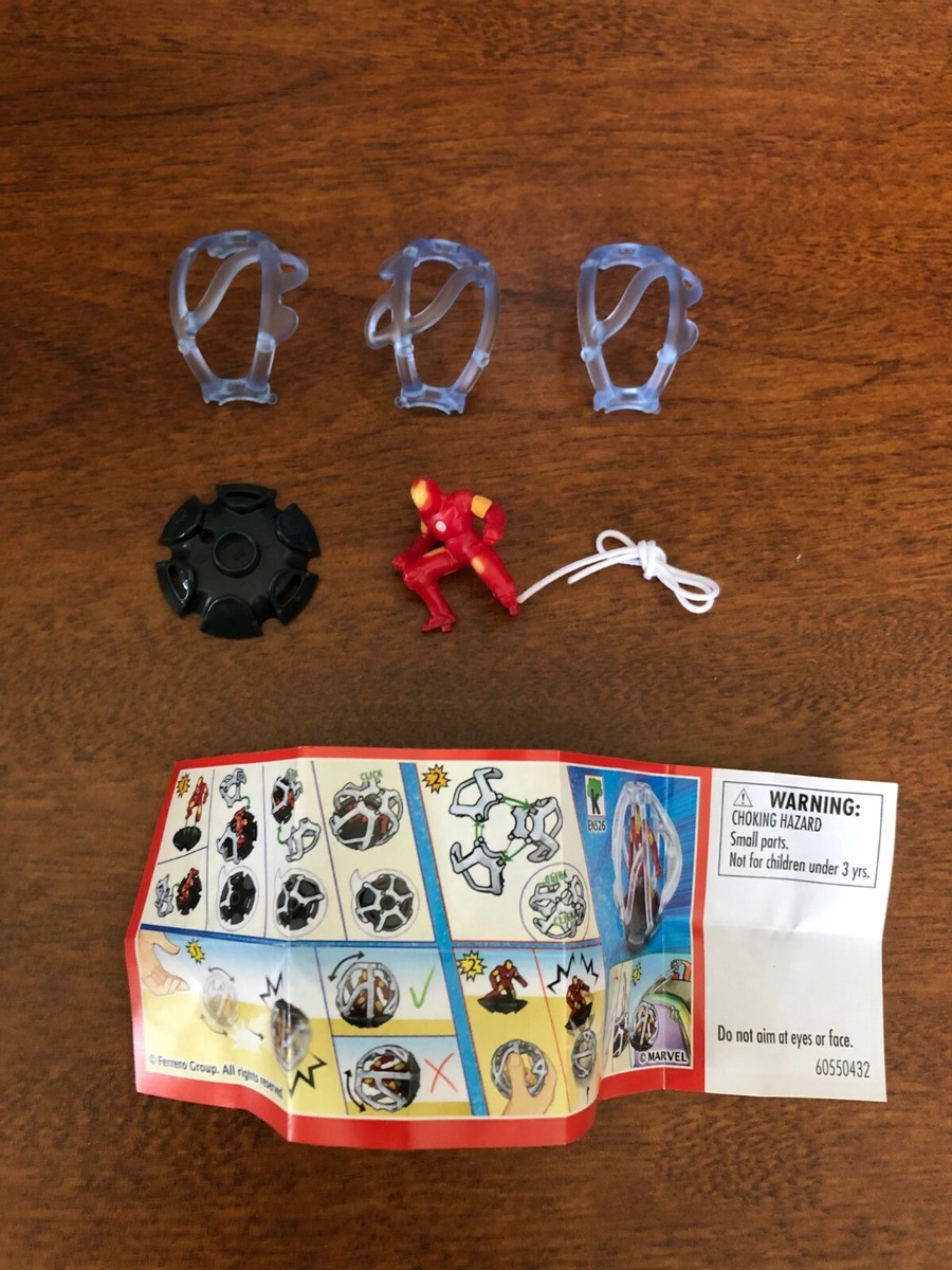 Kinder Joy Surprise Egg Avengers Toy Iron Man
