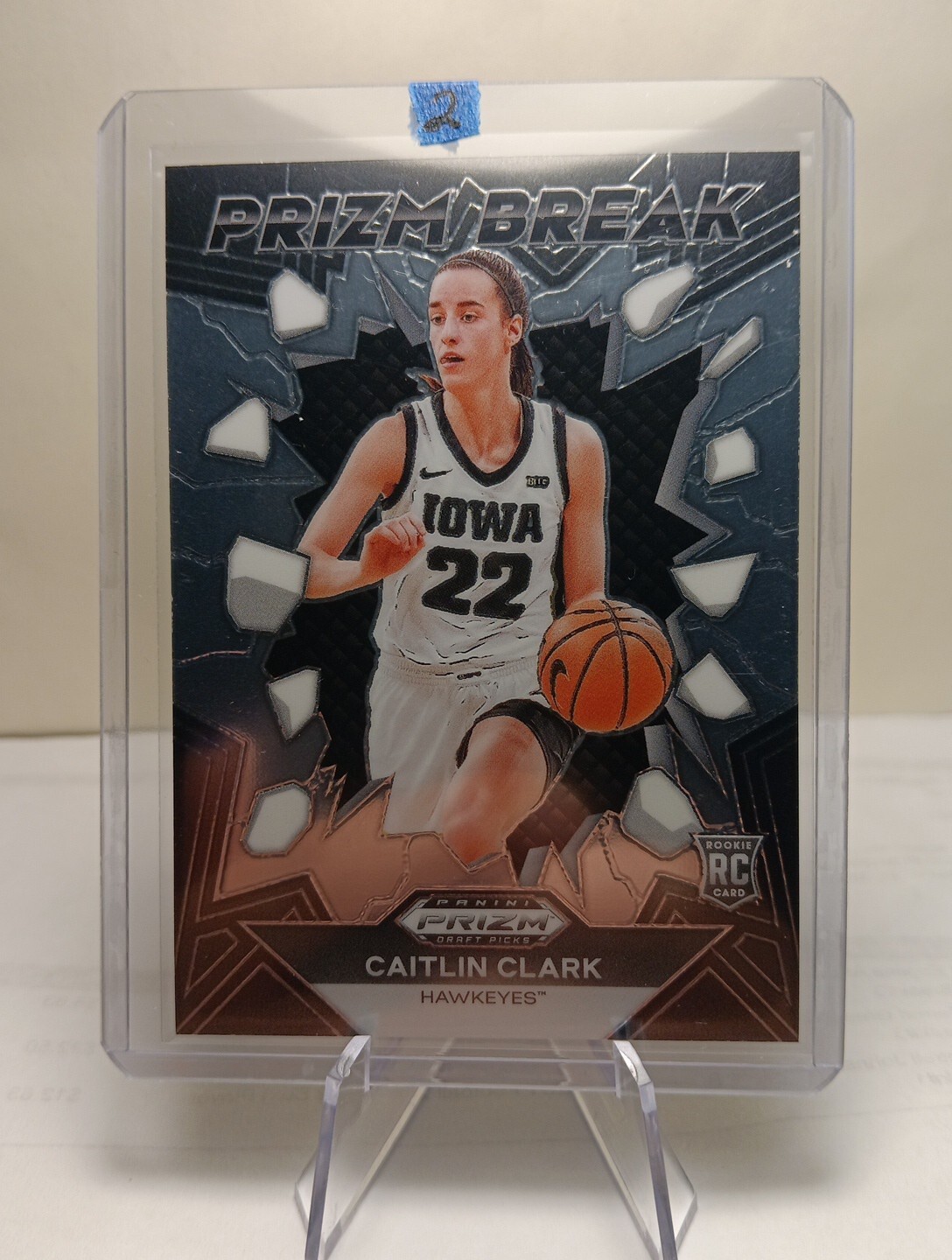 2024 Prizm Draft Picks CAITLIN CLARK Prizm Break Rookie Insert #13 Iowa