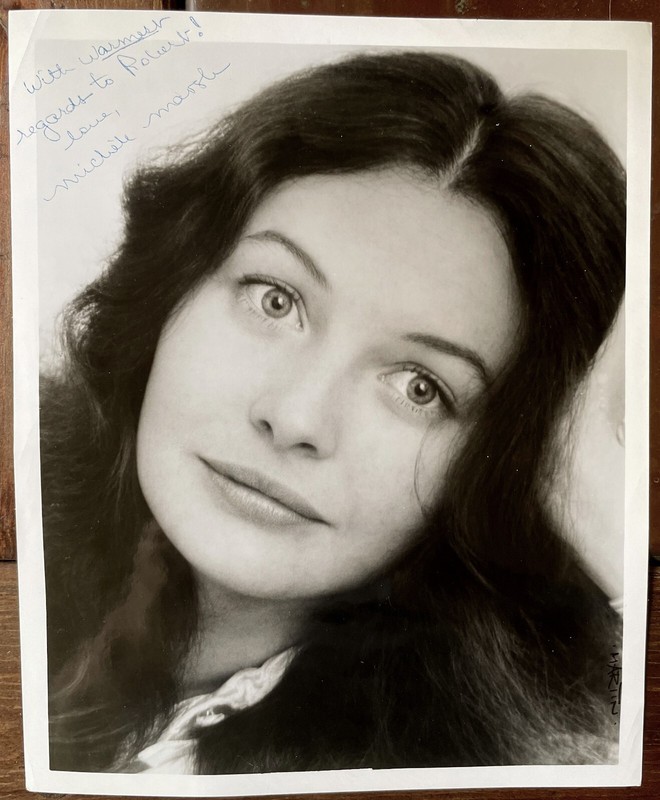 Michele Marsh - 'Fiddler On the Roof'  'Tribes' - RARE Autographed 1974 Photo