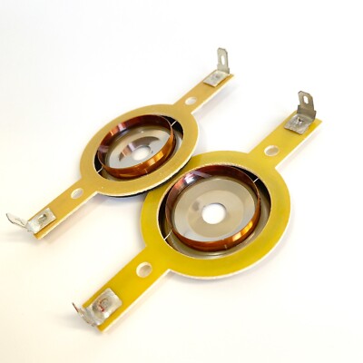 2 Aftermarket Diaphragms For JB SYSTEMS TSX12, TSX15 , HT-30, TPX-2 Tweeter 8Ω