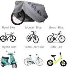 Fahrradabdeckung 210cm*100cm Plane Rad Fahrradgarage Schutzhülle Regenhaube