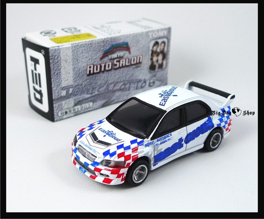 TOMICA TOKYO AUTO SALON LOTTO 6 Mitsubishi Lancer EVO