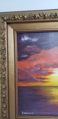 Vintage Painting On Canvas. Free Domestic Shipping! - Picture 8 of 11