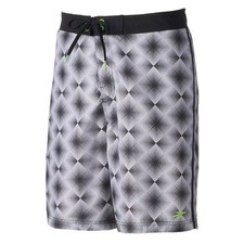 New Men's Speedo Geometric Diamond E-Board Lined Polyester Shorts XL MSRP 56.00