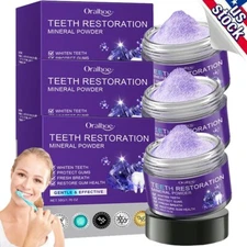 Dental Restoration Mineral Powder, Mineral Tooth Powder, Teeth Whitening HOT US~