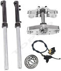 <!--F#f_0-->33mm Front End Forks +Triple Tree+Brake Assembly For Pit Dirt Bike CRF50 CRF70<!--F/-->