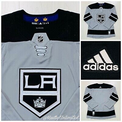 ADIDAS NHL HOCKEY AUTHENTIC JERSEY CLIMALITE LOS ANGELES KINGS BLACK # 32  QUICK