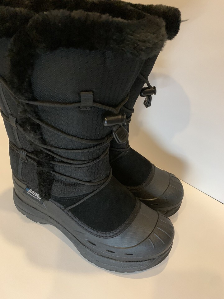 Baffin Womens US8 Ella Boot Black 45100184 Winter Snow Boots eBay