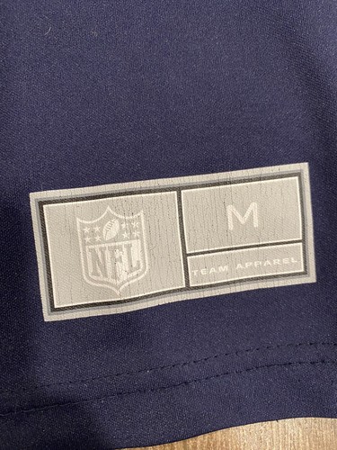 Seattle Seahawks Marshawn Lynch #24 Blue Youth Medium NFL Football Jersey SBXLIX - Picture 3 of 6