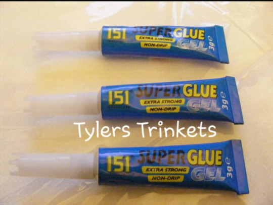 3 Super Glue Gel Extra Strong Non Drip Card Wood Fabric Plastic China Jewellery