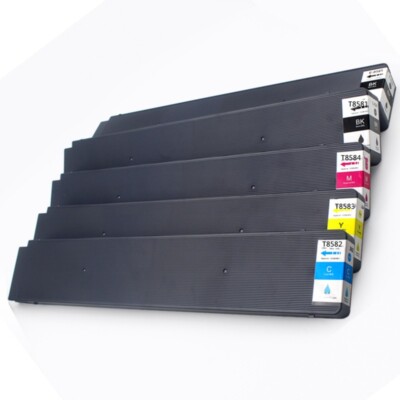 5pc/set T8581-T8584 Compatible Ink Cartridge for Epson WF-C20590a WF-C20590b/c