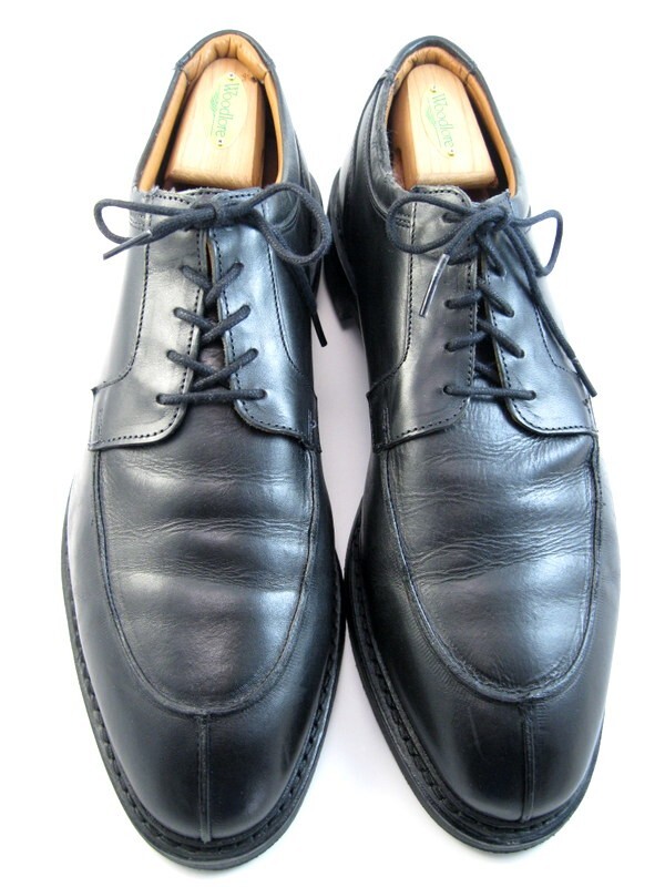 SAOLA Allen Edmonds "DENALI" Derby Uomo Pelle Punta Spaccata 13 D Nero USA (35N)