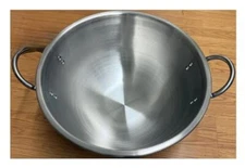 Comal Profundo Deep Round Belly Cazo Grande Para Carnitas Extra Large 21" inch