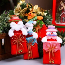 Süß Nicht Gewebt Glocken Geschenk Tasche Weihnachten Aufbewahrung Baum Anhänger