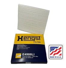 NEW HENGST E4986LI, CF12000 Cabin Air Filter For- Jeep, Cherokee, Chrysler 200