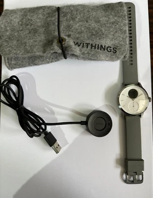 Withings Scanwatch 38mm Hybrid grau Smartwatch Oximeter ✅ - Bild 1 von 4