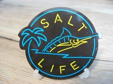 Salt Life Decal - 2.5 X 2.25 Surface Mount Vinyl Sticker - Marlin Sad987