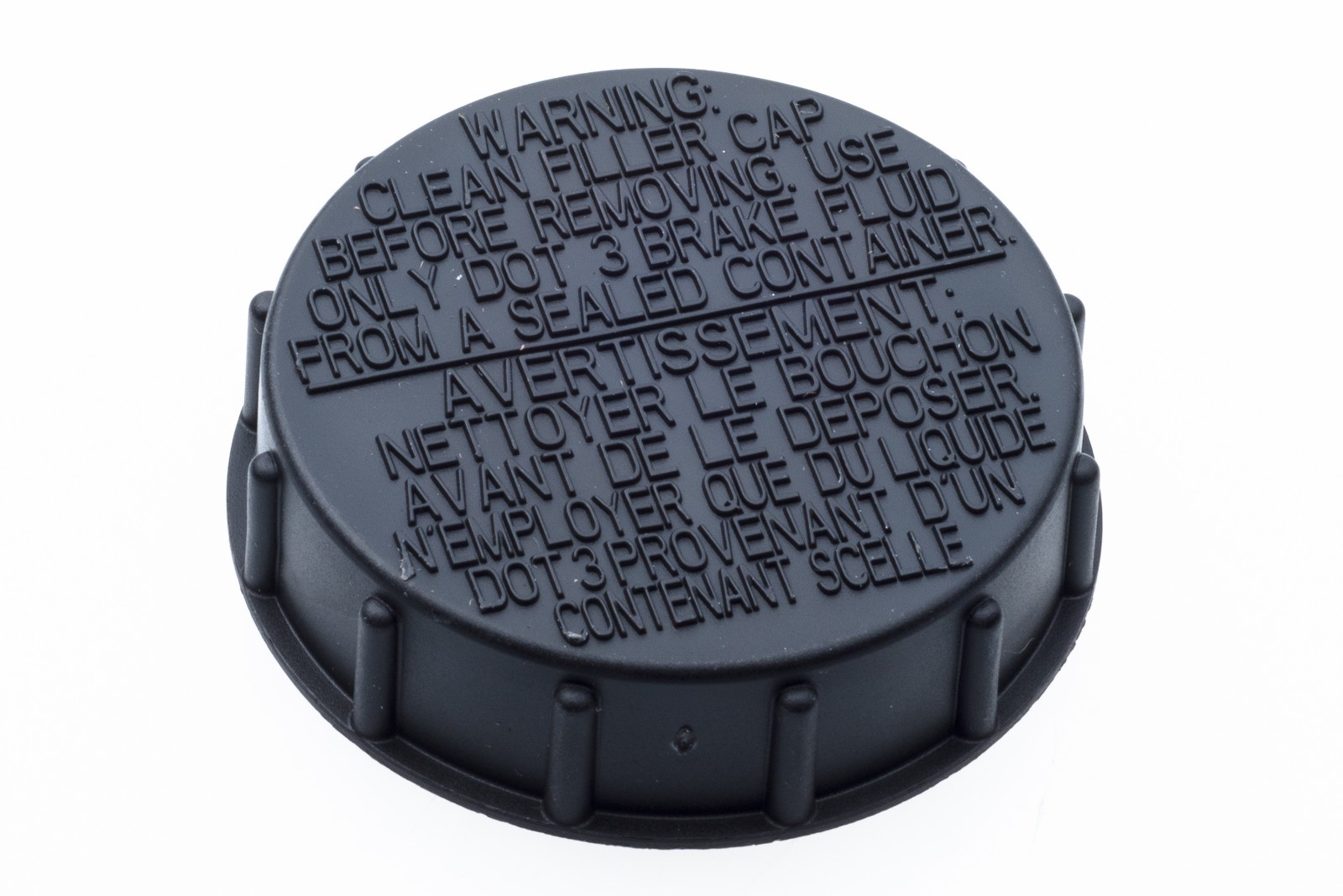 OEM NEW Brake Master Cylinder Fluid Reservoir Bottle Cap Black Mustang 7R3Z2162A