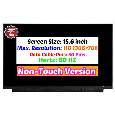 Touch Screen On-cell Hp HP 15-ef1012la HD Replacement Laptop 15.6 Non-Touch LCD Screen Assembly Display Hp 15.6 Touch