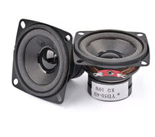 2Pcs 2 Inch Audio Speaker 8 Ohm 10W Mini Loudspeaker DIY Multimedia BT Speakers