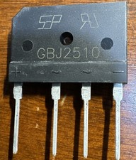 1pz GBJ2510 SEP RU DIODO RADDRIZZATORE PONTE 25A 1000V originale spedito posta1