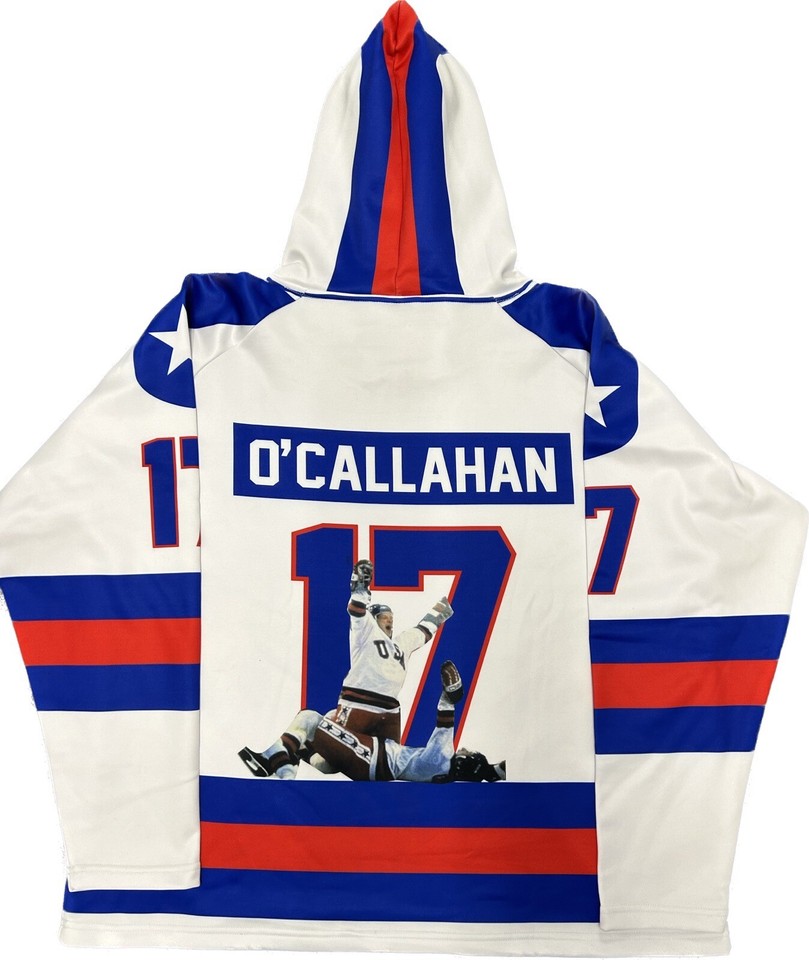 Maillot De Hockey USA Miracle 1980 - Mike Eruzione, Jack O'Callahan