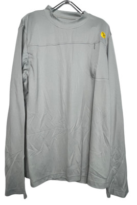 Alpine Design Herren Tech T-Shirt Langarm Regular High Rise - XL Grau